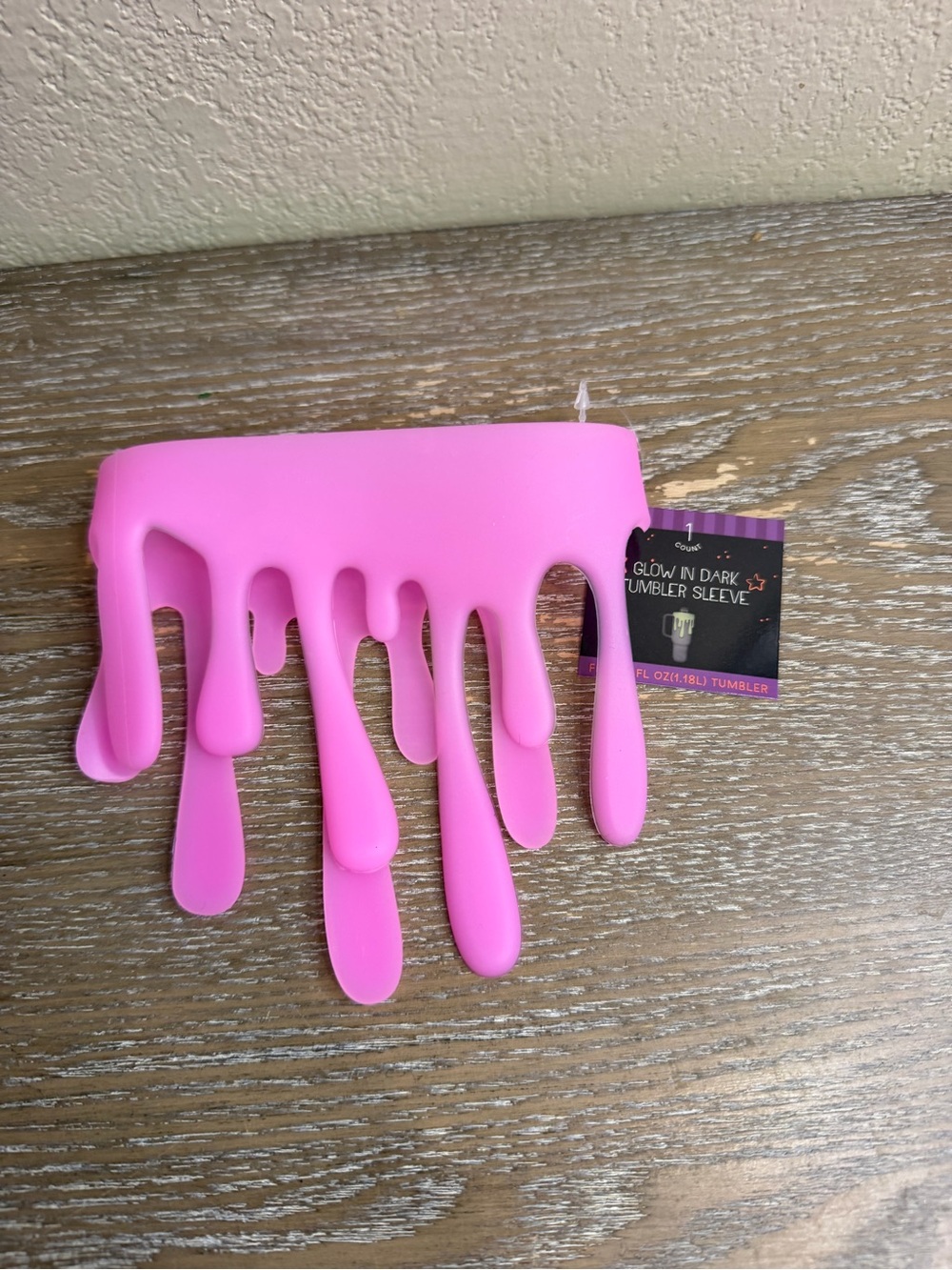 Target Bullseye Glow In The Dark Slime Tumbler Grip Sleeve